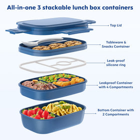 HOMETALL includes utensils for on-the-go meals