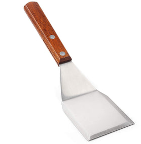Homi Styles merbau handle spatula showing stylish grip and heat resistance