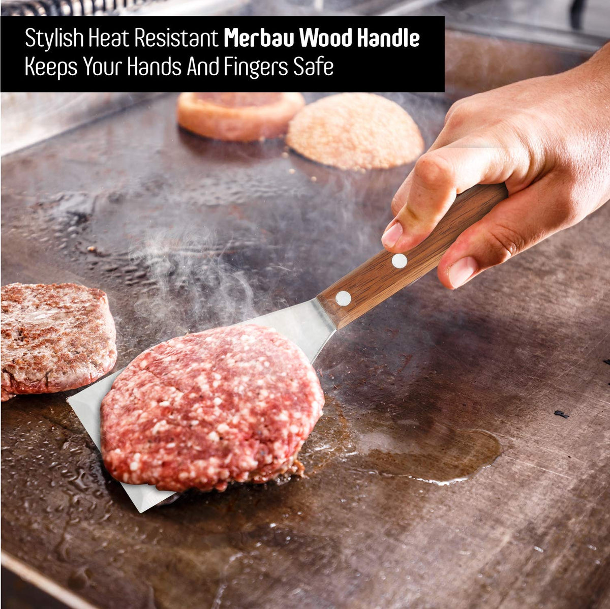Homi Styles durable stainless steel blade resists wear for daily tasks