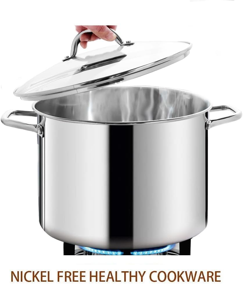 HOMICHEF 3-ply 4.2mm base distributes heat evenly