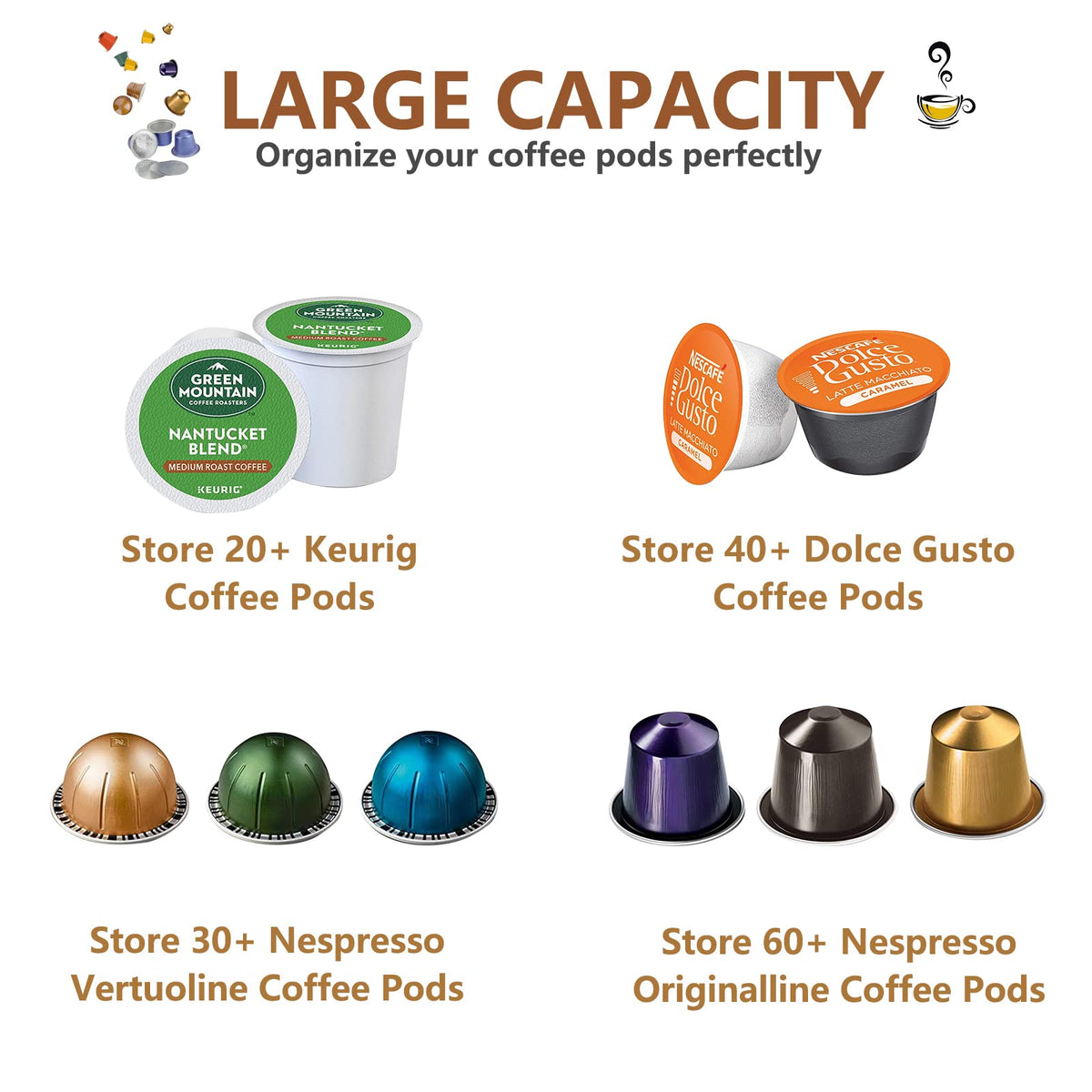Homicozy gift-pack-ready organizer for coffee enthusiasts.