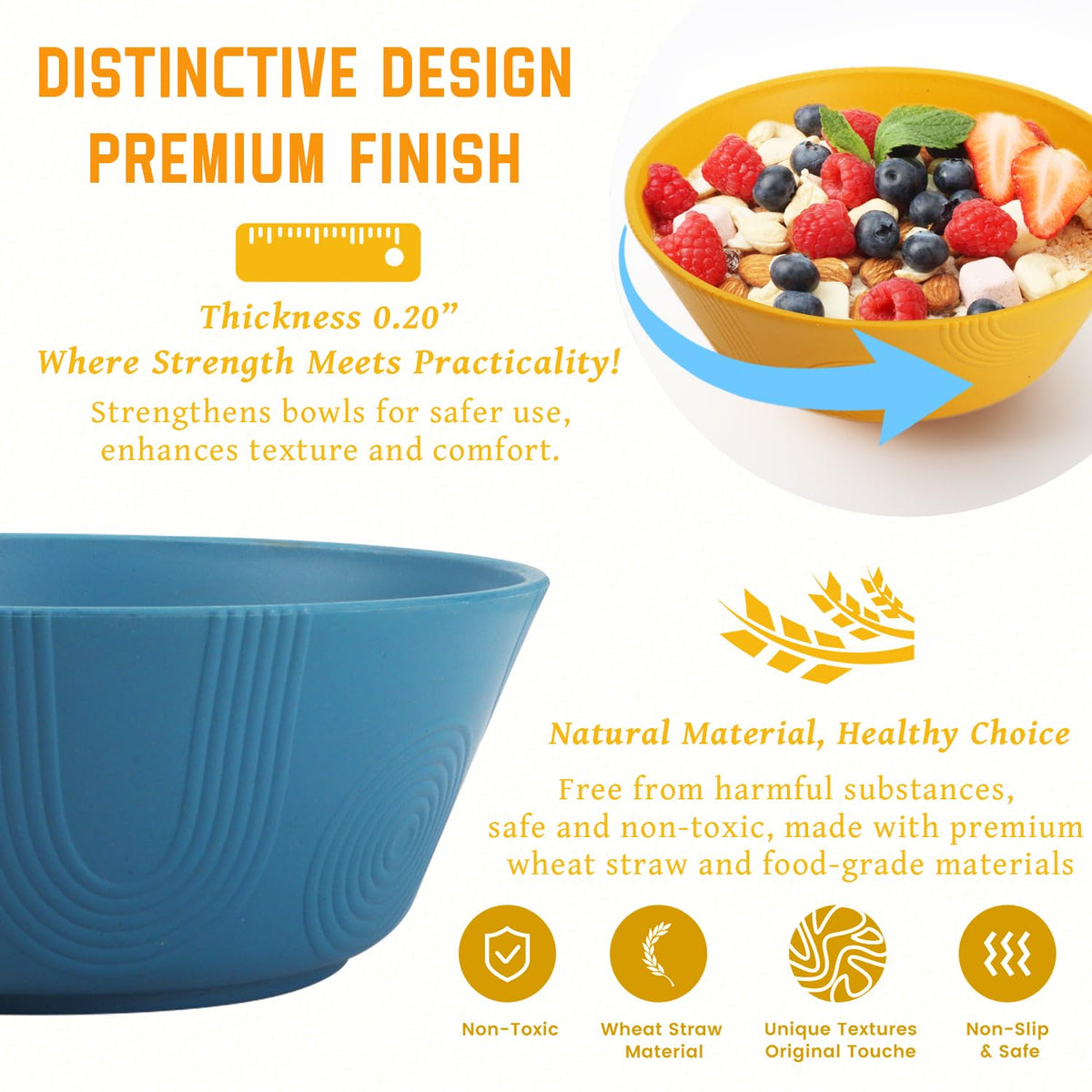 Homienly 36oz ramen bowl for hearty servings and large soups