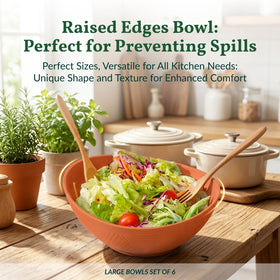 Homienly unbreakable bowls resist cracks during busy family dinners