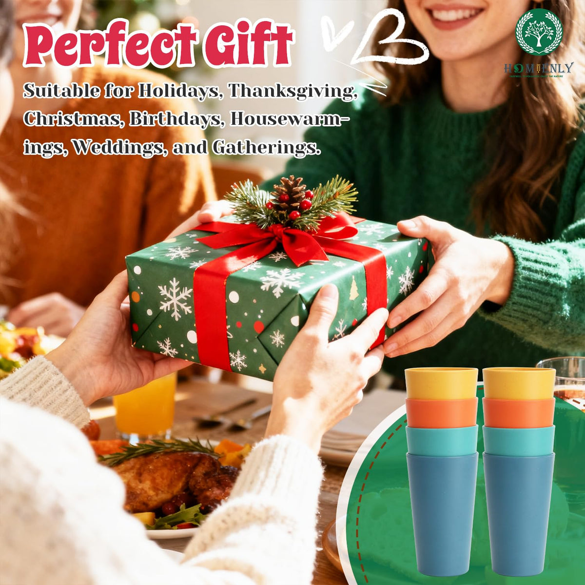 Homienly BPA-free cups offer a safe, reliable daily drinkware option.