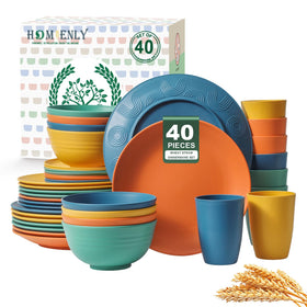 Homienly 10-inch dinner plates for durable daily meals