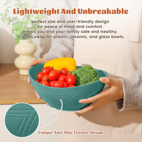 Homienly durable bowls resistant to chipping for everyday use