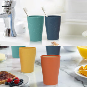 Homienly multi-use cups serve water, juice, or tea with ease.