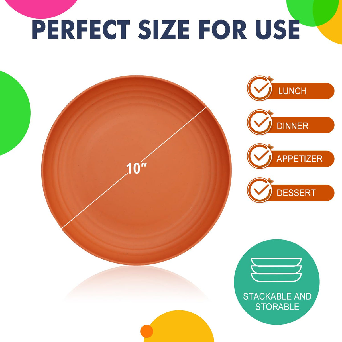 Homienly plate showcases unbreakable design for kids' meals and busy homes.