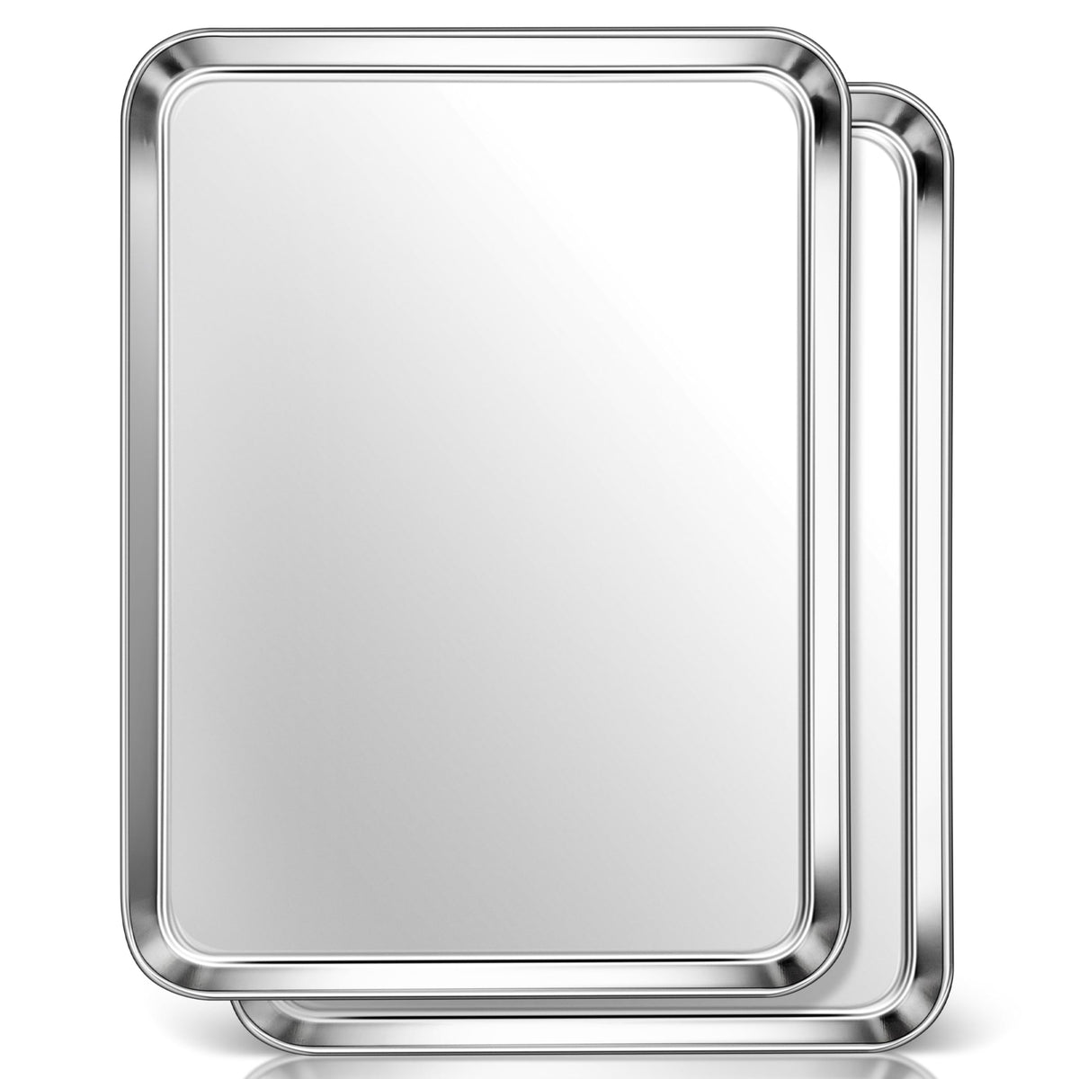 Homikit baking sheet 18x13 inches ready for oven use and even browning