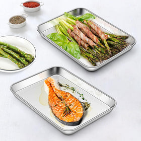 Homikit mirror-finish surface aids quick food release and easy cleaning.