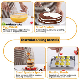 Homikit basting brush withstands high heat for grilling
