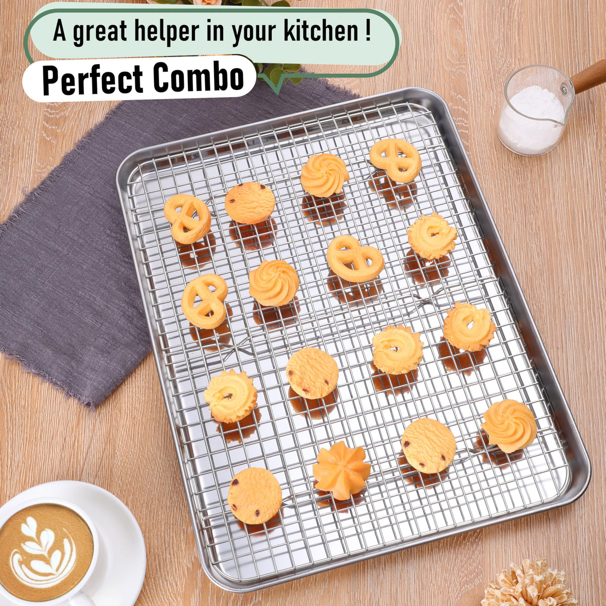 Homikit smooth mirror finish aids quick food release and simple washing.