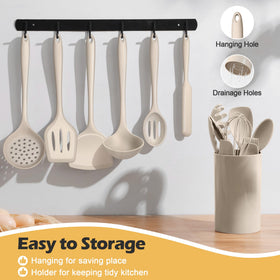 Homikit utensil holder keeps all pieces organized