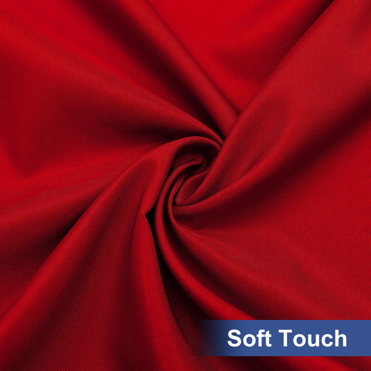 Homing rectangle table cloth cover with waterproof coating resists spills for easy cleanup.