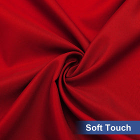 Homing rectangle table cloth cover with waterproof coating resists spills for easy cleanup.
