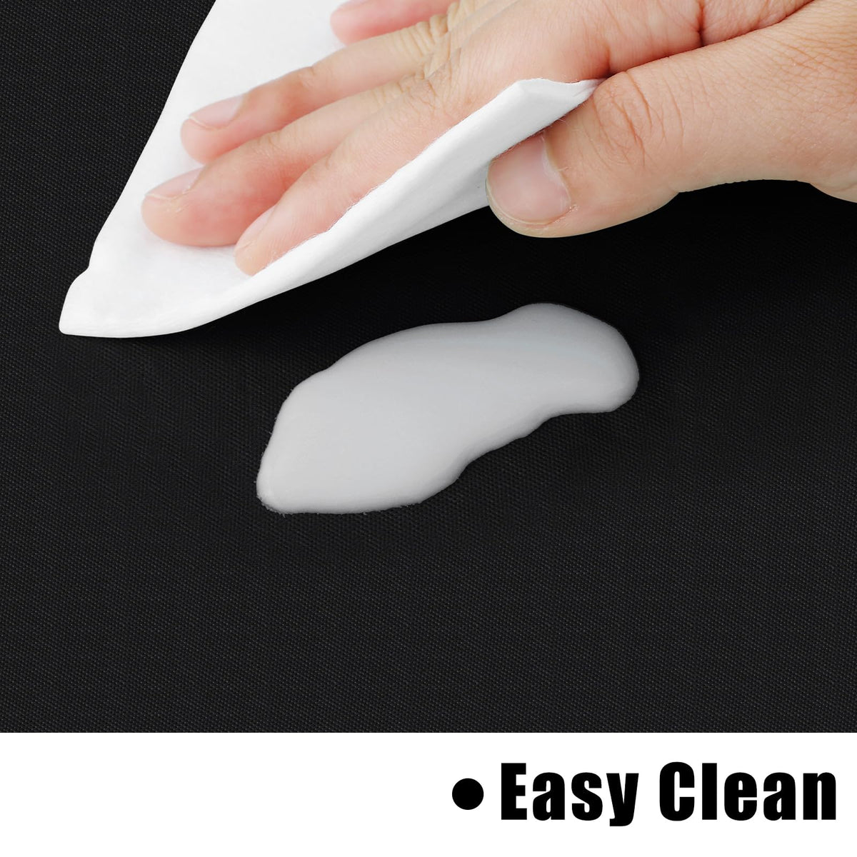 Homing Rectangle Tablecloth easy to wipe clean after spills.