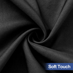 Homing elastic edge keeps tablecloth flat on 36-44 inch tables
