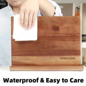 Homiqueen gift ready knife block as a practical kitchen upgrade