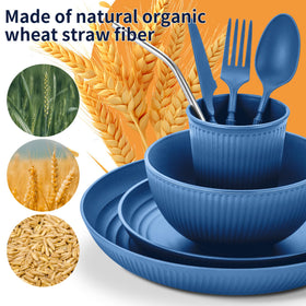 Hommaly dishwasher-safe and microwave-safe set simplifies cleanup and reheating.