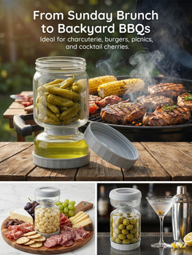 Dishwasher and microwave safe for everyday kitchen use.