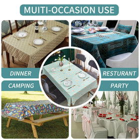 HOMOHEINI dining table protector ideal for picnics and parties.