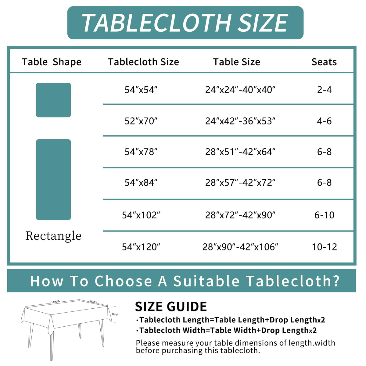 HOMOHEINI indoor-outdoor table cloth suitable for dining and camping.