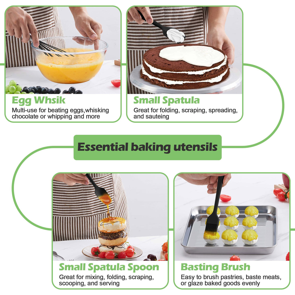 Homokit jar spatula reaches narrow jars for thorough mixing