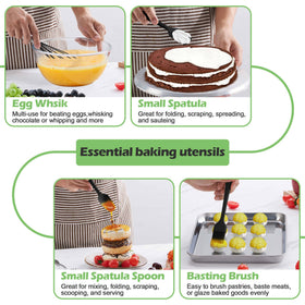 Homokit jar spatula reaches narrow jars for thorough mixing