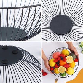 HOMQUEN versatile storage options with round and square styles