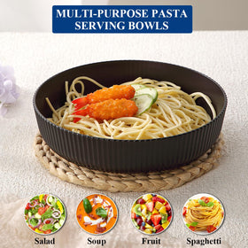 HOMQUEN versatile bowls suit noodles, soups, and salads beautifully