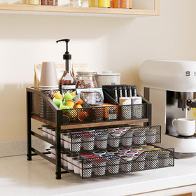 Homsorout adjustable dividers let you customize the layout for your needs.