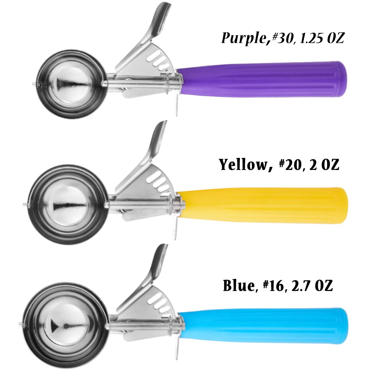 HOMURE H disher with trigger for smooth release and comfortable grip.