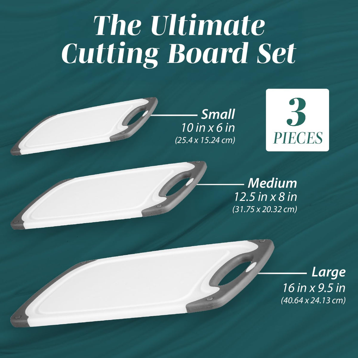 HOMWE cutting boards are dishwasher safe for easy cleanup.