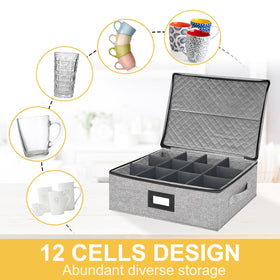 Homyfort box label window for quick contents identification