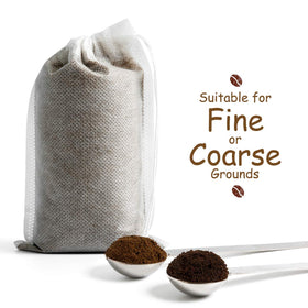 HOMYHEE filter bags double as tea or spice infusers for versatile use.