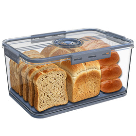 Honbuty bread box lid with time-record scale tracks freshness.