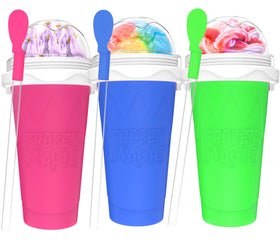 Honbuty Slushie Cup with freezing liquid core for fast, refreshing drinks