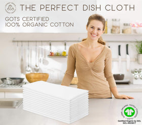 HONEST WEAVE natural-tan towels add eco-friendly kitchen style and versatile performance.