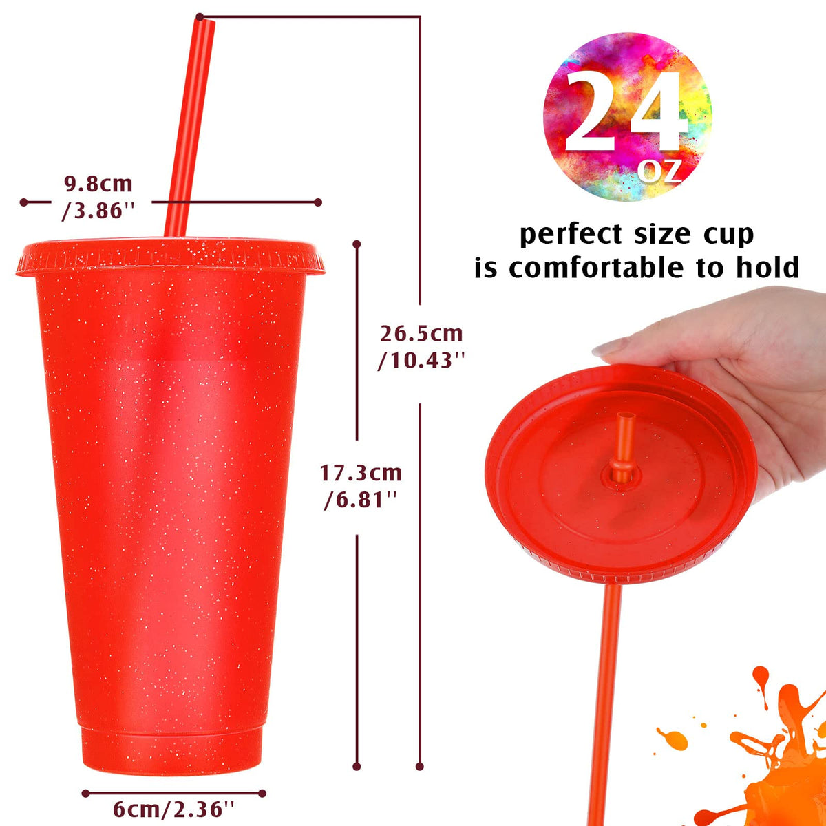 Dishwasher-safe Honeydak tumbler for easy cleanup