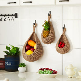 Honeydak fruit and vegetable baskets help separate produce and reduce clutter.