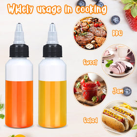 Honeydak 60ml bottle suitable for sauces, dressings, and condiments in the kitchen.
