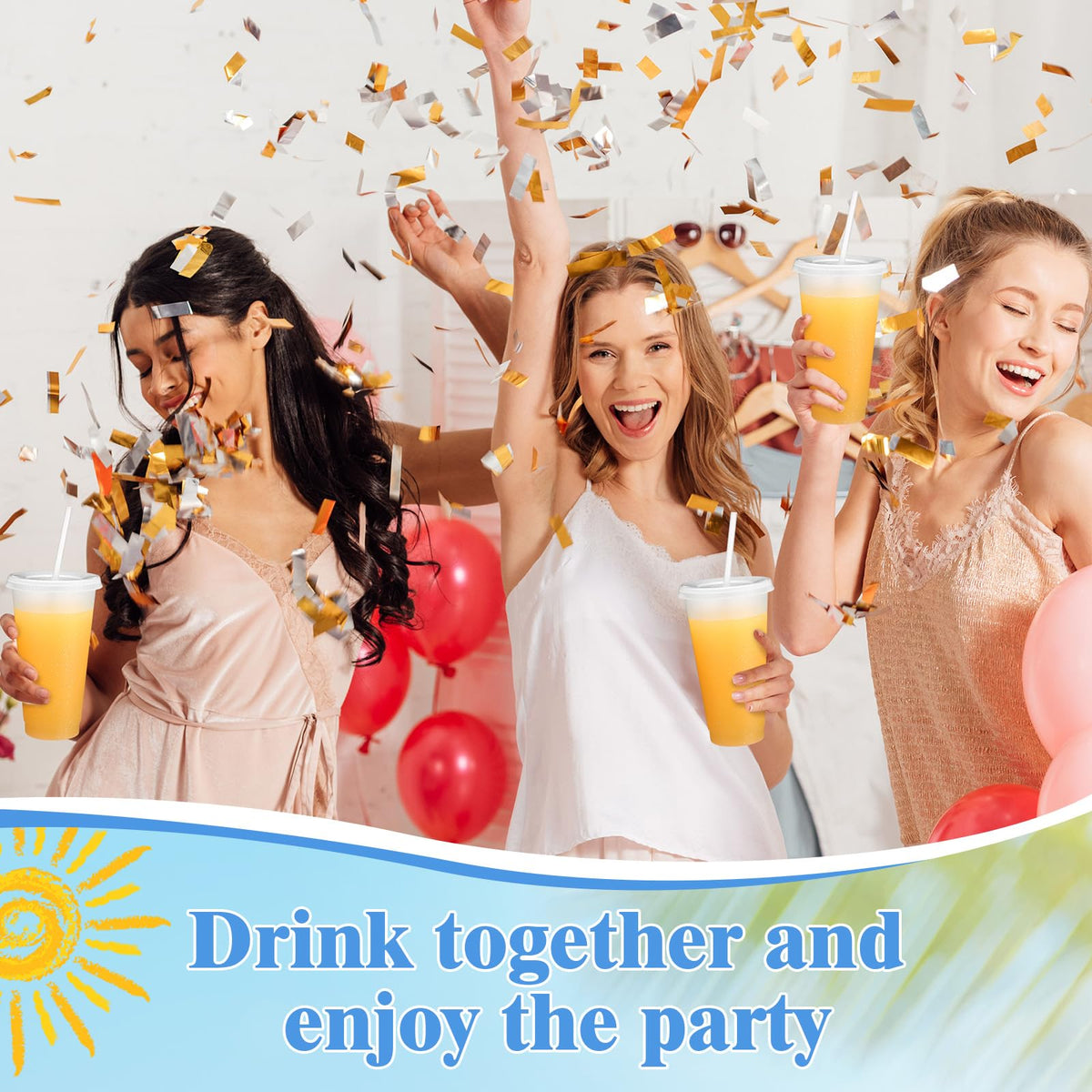 Honeydak glitter cup gift option for birthdays and celebrations.