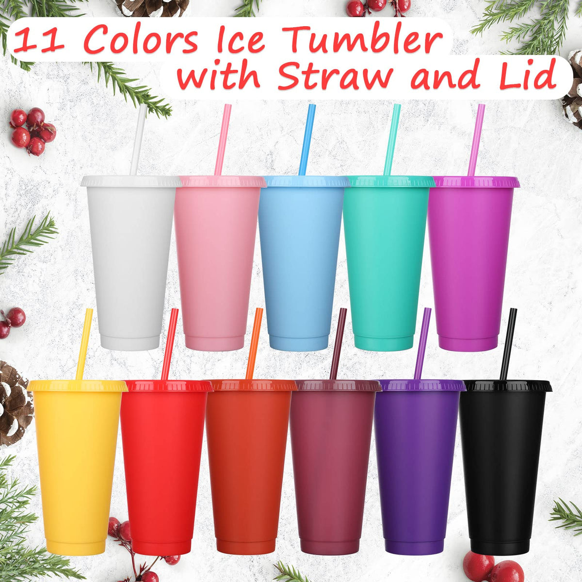 Honeydak non-slip tumbler body offers secure grip.