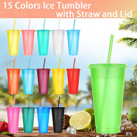 Honeydak plastic tumbler with dishwasher safe design for easy cleanup