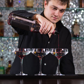 Honeydak PVC pour spouts resist corrosion for durable barware