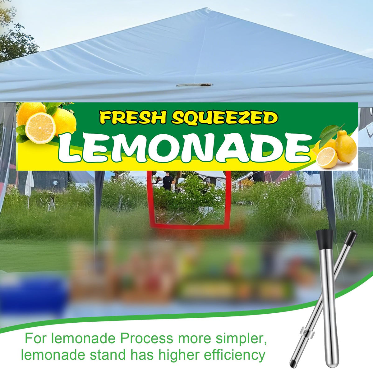 Honeydak rust-resistant drink tools ideal for busy stands