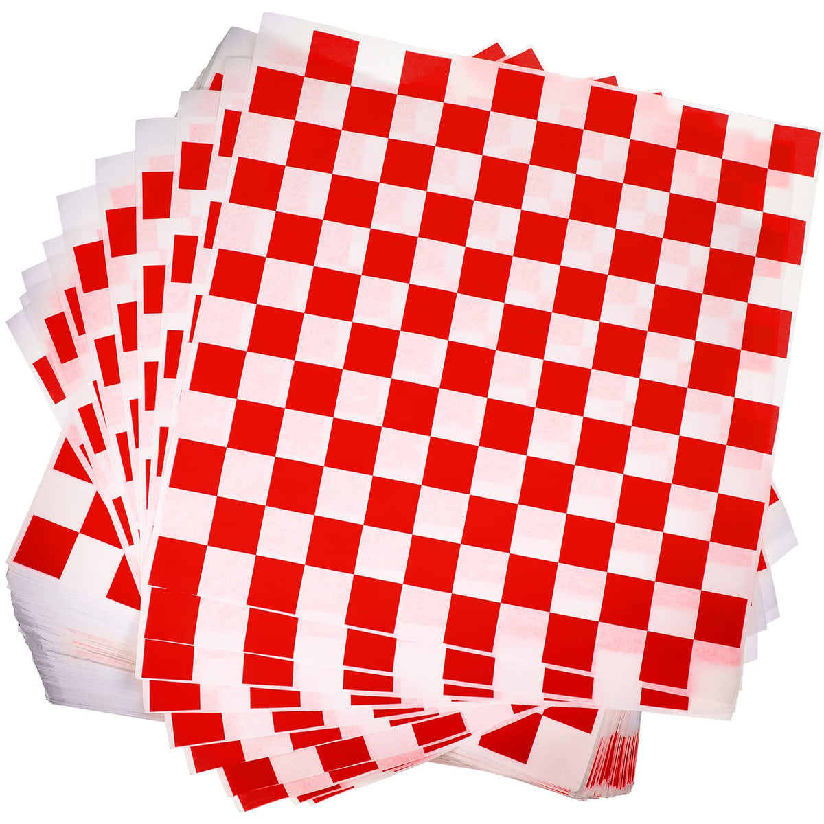 Honeydak sandwich wrapping paper with checkered wax design protecting sandwiches from grease and spills