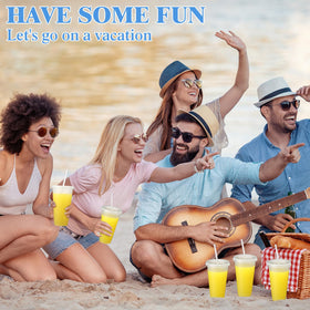 Honeydak snap-in lid tumbler design helps prevent spills during picnics.