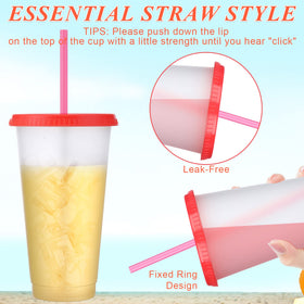 Honeydak 24-27 oz cup offers comfortable grip and spill prevention on the go