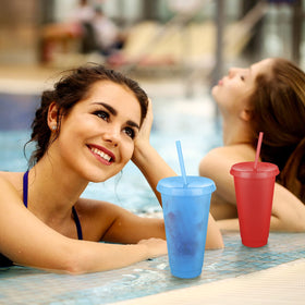 Honeydak stable-bottom tumbler design keeps cups secure on any surface.